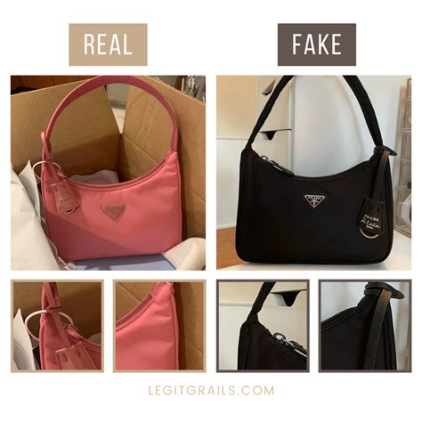 fake prada bag vs real|prada knockoff bag.